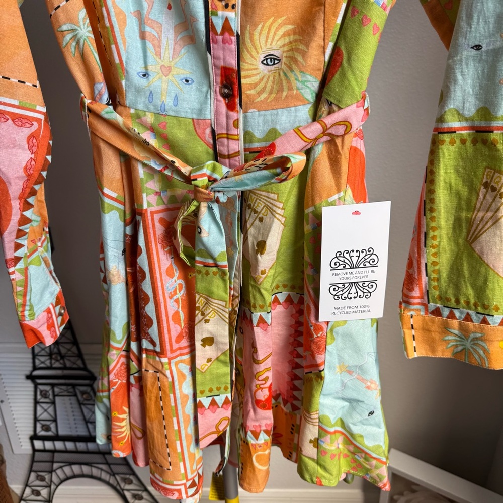 NWT NEVER FULLY DRESSED Lauren Shirt Dress Sz 12 - Picture 7 of 14